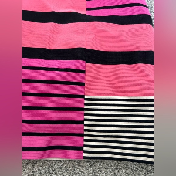 Loft Striped Pattern Colorful Cotton Mini Skirt In Size 6P - Picture 2 of 10